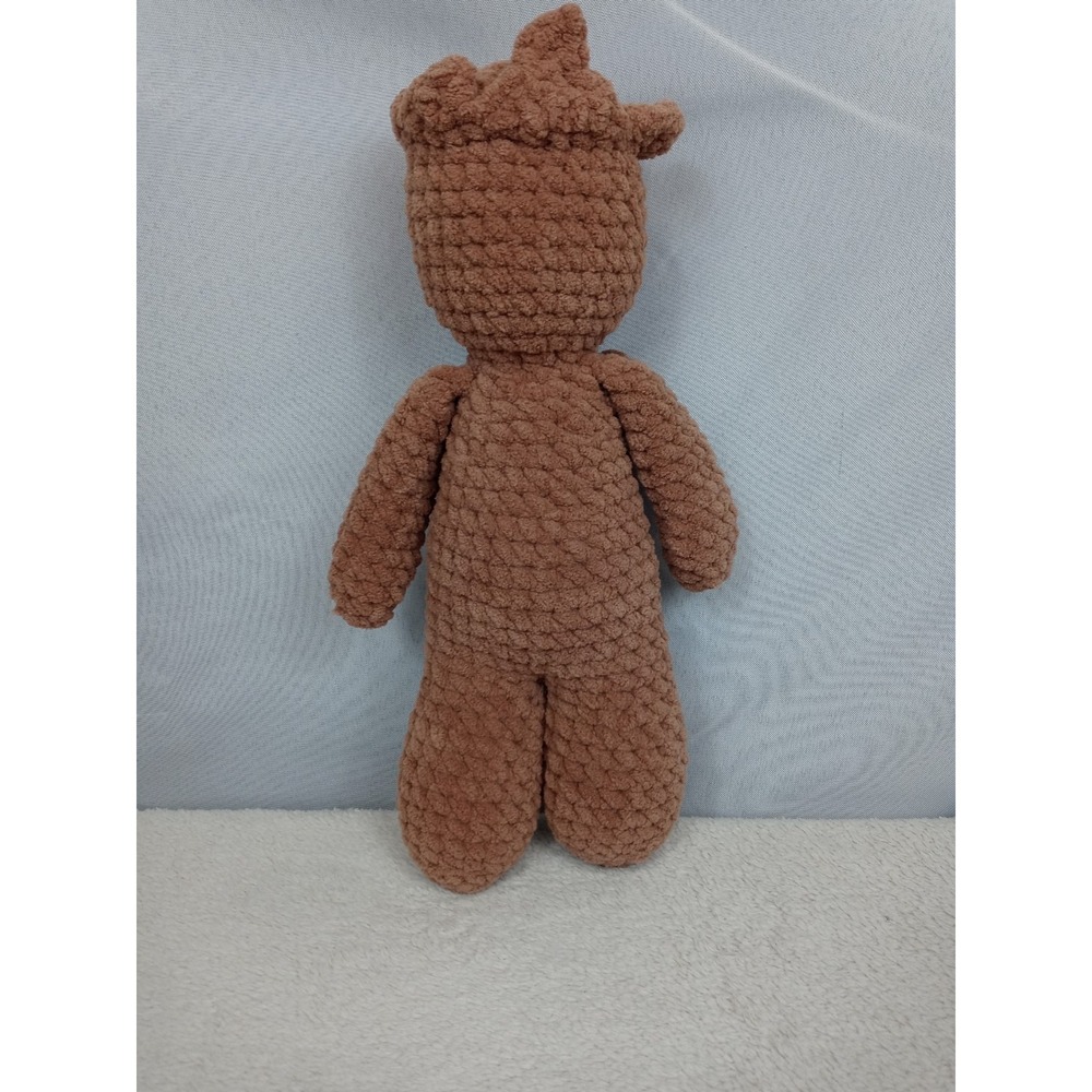 Baby Groot Crochet Plush Doll Amigurumi Guardians Galaxy Handmade Toy 15" - Picture 3 of 6